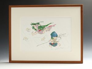 【真作保証】中島潔「秋」リトグラフ 直筆サイン 版画 絵画 額装 中島潔の値段と価格推移は？｜59件の売買データから中島潔の価値が