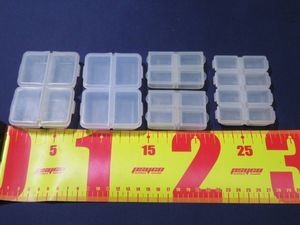 メーカー不明☆小型タックルケース　5個