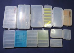 メーカー不明☆小型タックルケース　13個