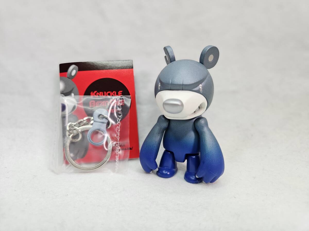 ○TOUMA フィギュア☆2inch Qee ナックルベア ブルームーン☆Toy2R