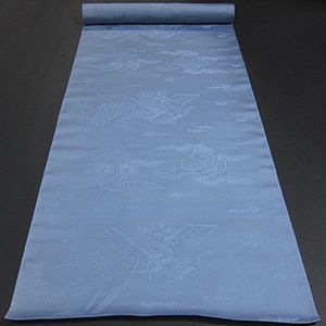 貴重　プレミアムな逸品　未仕立　正絹　西陣織高級男物肩裏　鳥居良　Ⅲ