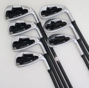 ●1円～！YAMAHA★ヤマハ　inpresX（インプレスX D ブラック）アイアン　7本セット　DX-5