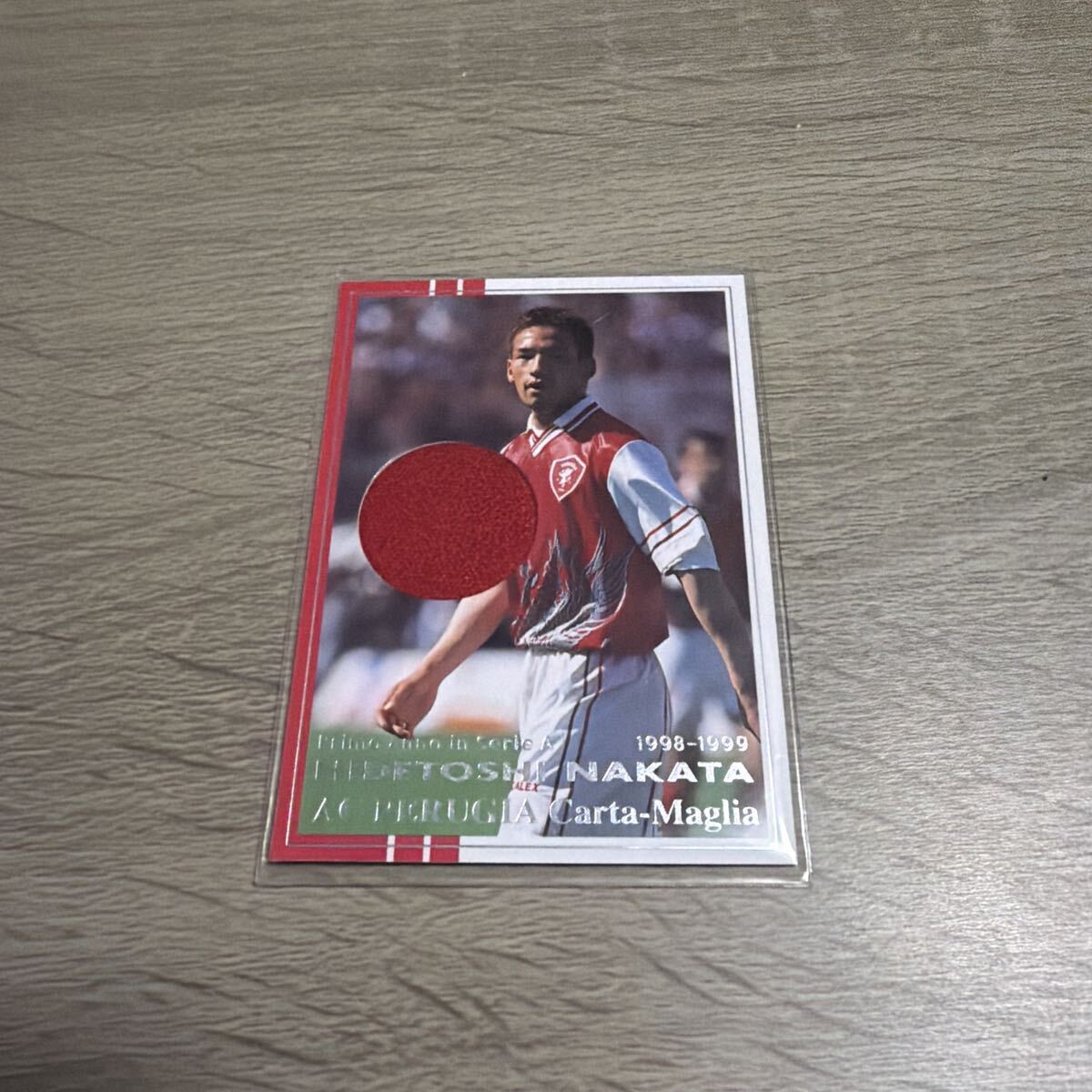 希少 Primo anno in SerieA HIDETOSHI NAKATA 1998-1999 中田英寿