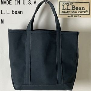 並品【激レア 名作 USA製】名作 L.L.Bean LLビーン 308116 ソリッド ボート アンドトート