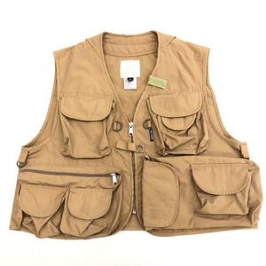 ●90's RED CREEK レッドクリーク マルチポケット ギミック フィッシングベスト L アウト