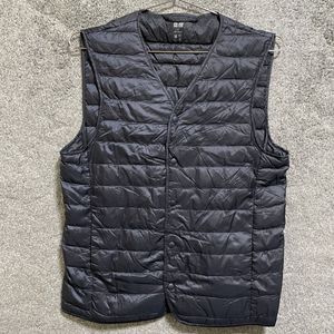 【A赤】 UNIQLO ユニクロ ウルトラライトダウンベスト ダウンベスト サイズS ネイビー 紺