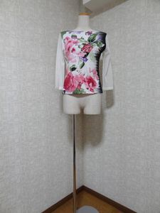 ☆ レディース　社交ダンス　ダンス 　ダンス衣装　ブラウス　カットソー　柄物　イベン