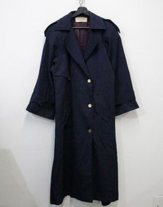 j396 80sビンテージ Dior ディオール ロングコート■1980年代製 表記6サイズ レディース