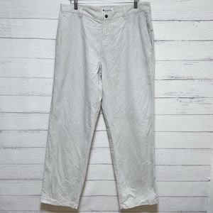 Columbia コロンビア チノパン ワークパンツ風 メンズ W36 L32 ライトベージュ アウトド