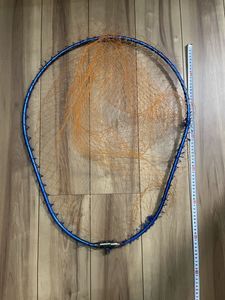 美品☆ランディングネット大型　検） タモ枠 玉網タモ網ショアジギングダイワシマノメジ
