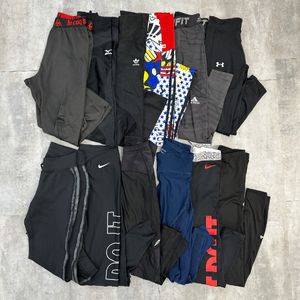 【34点】NIKE adidas UNDER ARMOURなど 古着まとめ売り◆スポーツウェア レギンス タイツ