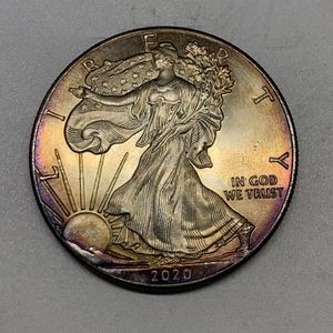 2020 イーグル 銀貨の値段と価格推移は？｜3件の売買データから2020