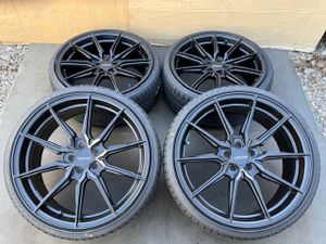 VARRO BBSタイプ スバル sti、トヨタ プリウス 215/35/19 ほぼ新品タイヤ 2025年モデル 8