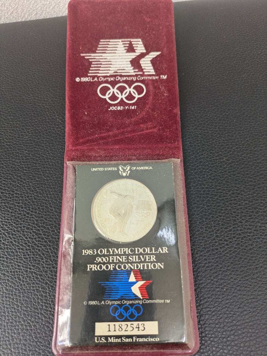 ロサンゼルス オリンピック 銀貨の値段と価格推移は？｜44件の売買