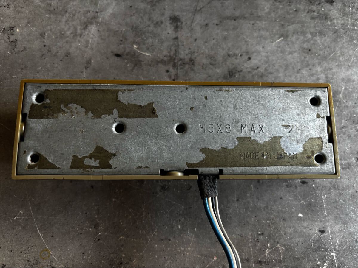 1スタ!! クラリオン RCB-011 レベル インジケーター 実働品 希少 当時 