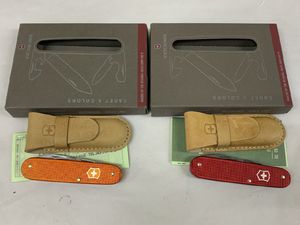 【NW-8462】victorinox cadet AL ビクトリノックス カデット5COLORS 2600 オレンジ系レッ