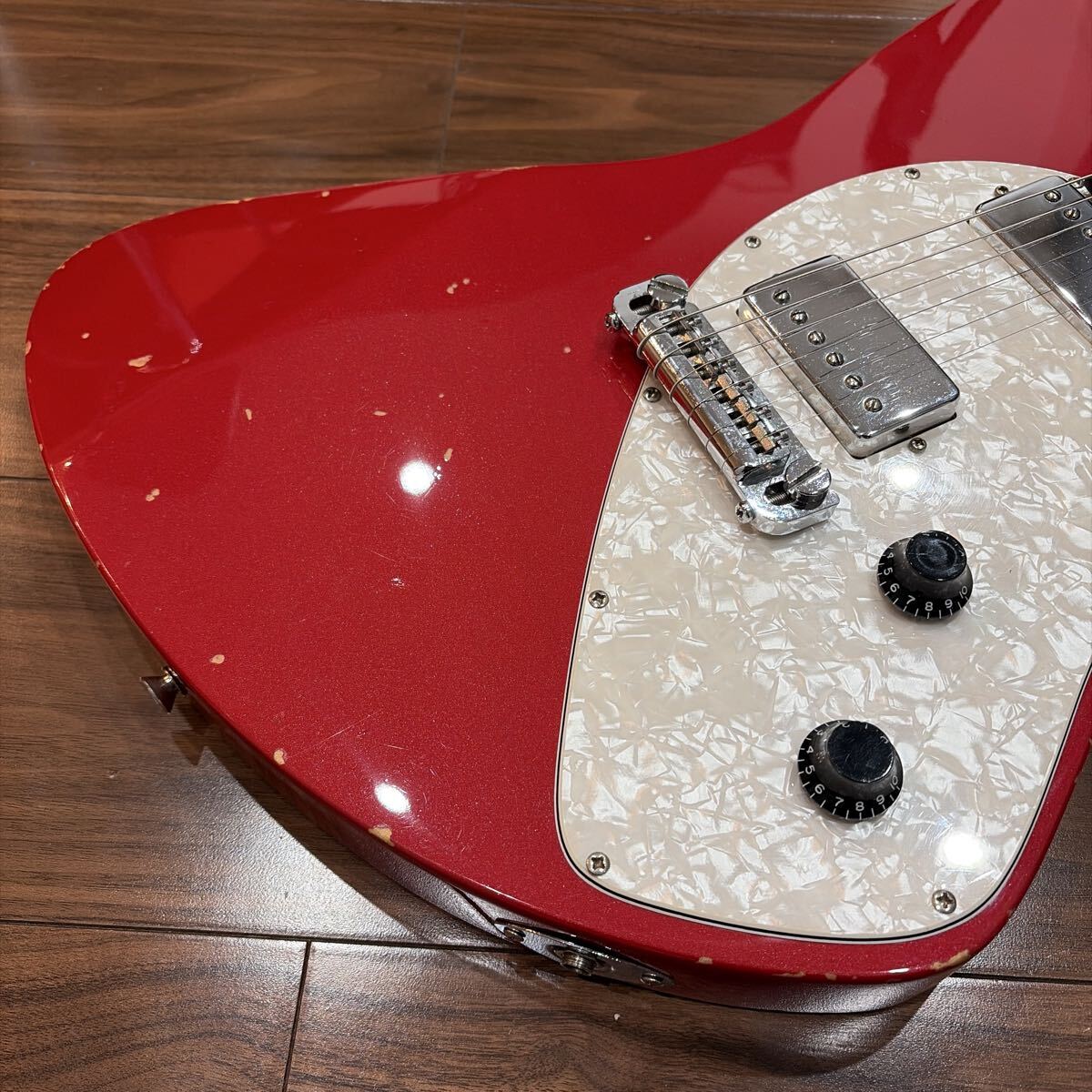 BURNY H-65 RED シャチ エレキギター HIDE FERNANDES クジラ BURNY H-65 RED シャチ エレキギター HIDE FERNANDES クジラ