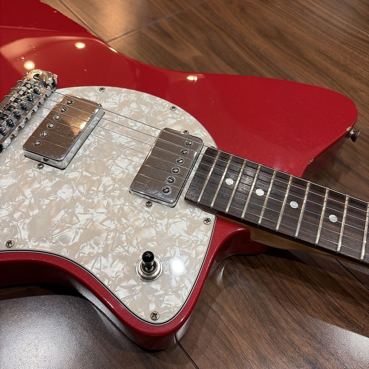 BURNY H-65 RED シャチ エレキギター HIDE FERNANDES クジラ