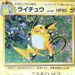 ピカチュウ ライチュウ ポケットモンスター ポケモンカードダス ポケモンカード ピカチュウ ライチュウ 全ミラー ピカダッシュ たいで