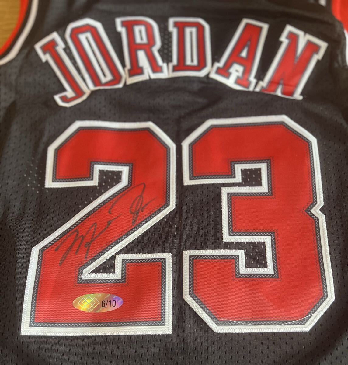 NBA シカゴ・ブルズ マイケル・ジョーダン 直筆サイン入りユニフォーム