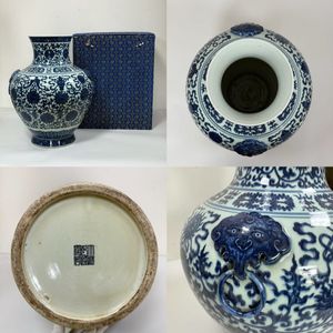 大清乾隆年製 花器 花瓶 時代 古玩 当時物 旧家 蔵出 骨董品 高さ約33cm 乾 隆 年製のYahoo!オークション(旧ヤフオク!)の相場・価格を見る