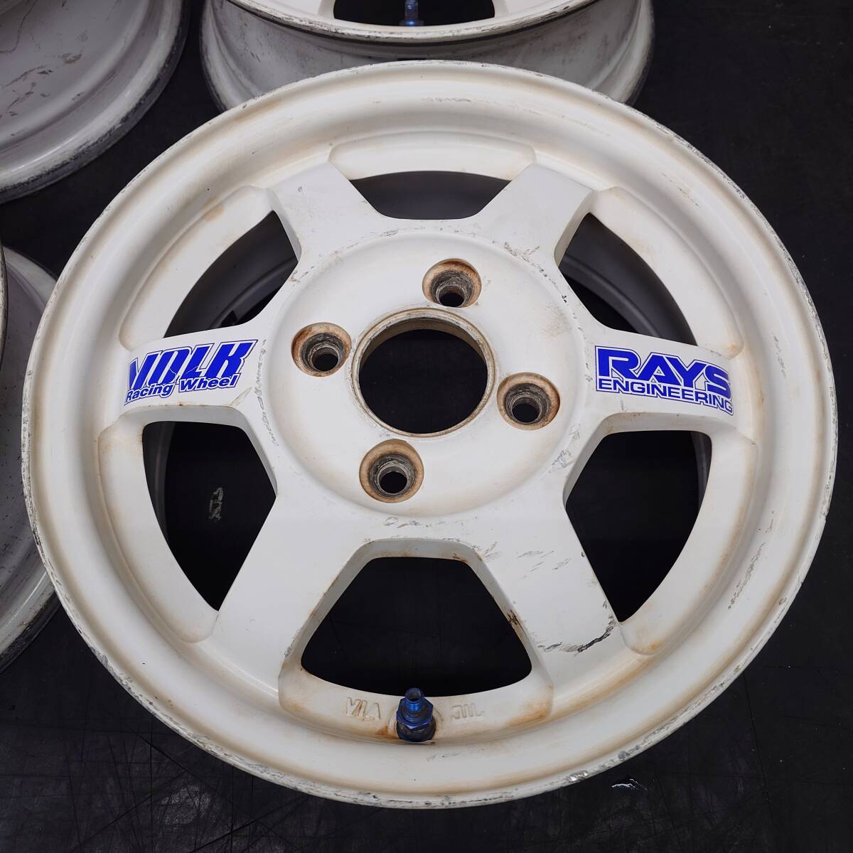 4本セット 鍛造☆RAYS ボルクレーシング TE37 13インチ 5J IS45 PCD100 