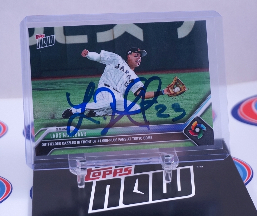 2022 TOPPS 直筆サイン ラーズ・ヌートバー 299シリ WBC GE☆サイン会品！ラーズ・ヌートバー直筆サイン+23入り2023年WBC大会侍