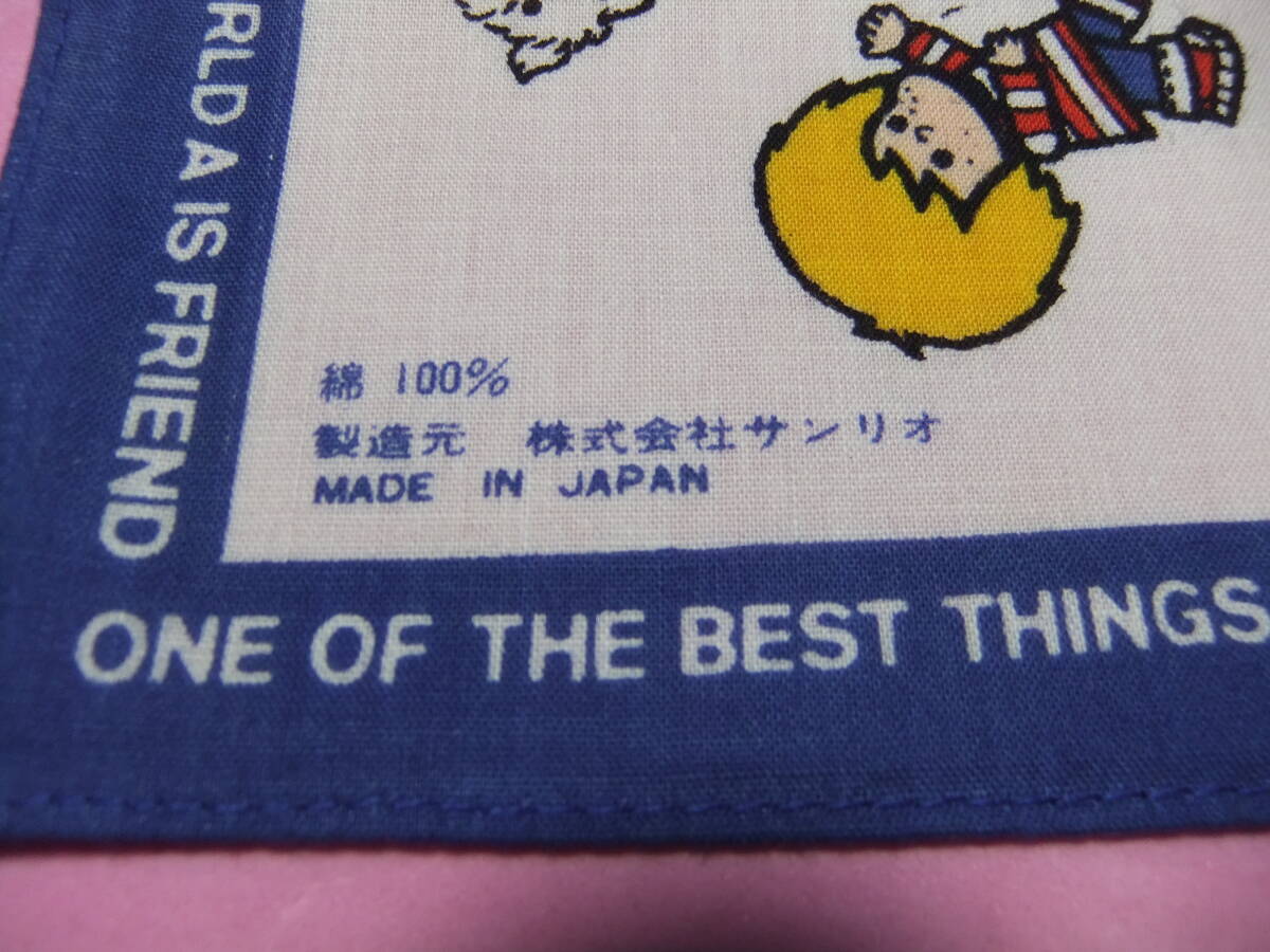 昭和 レトロ パティ&ジミー 50年以上前のハンカチ 当時物 Sanrio Patty