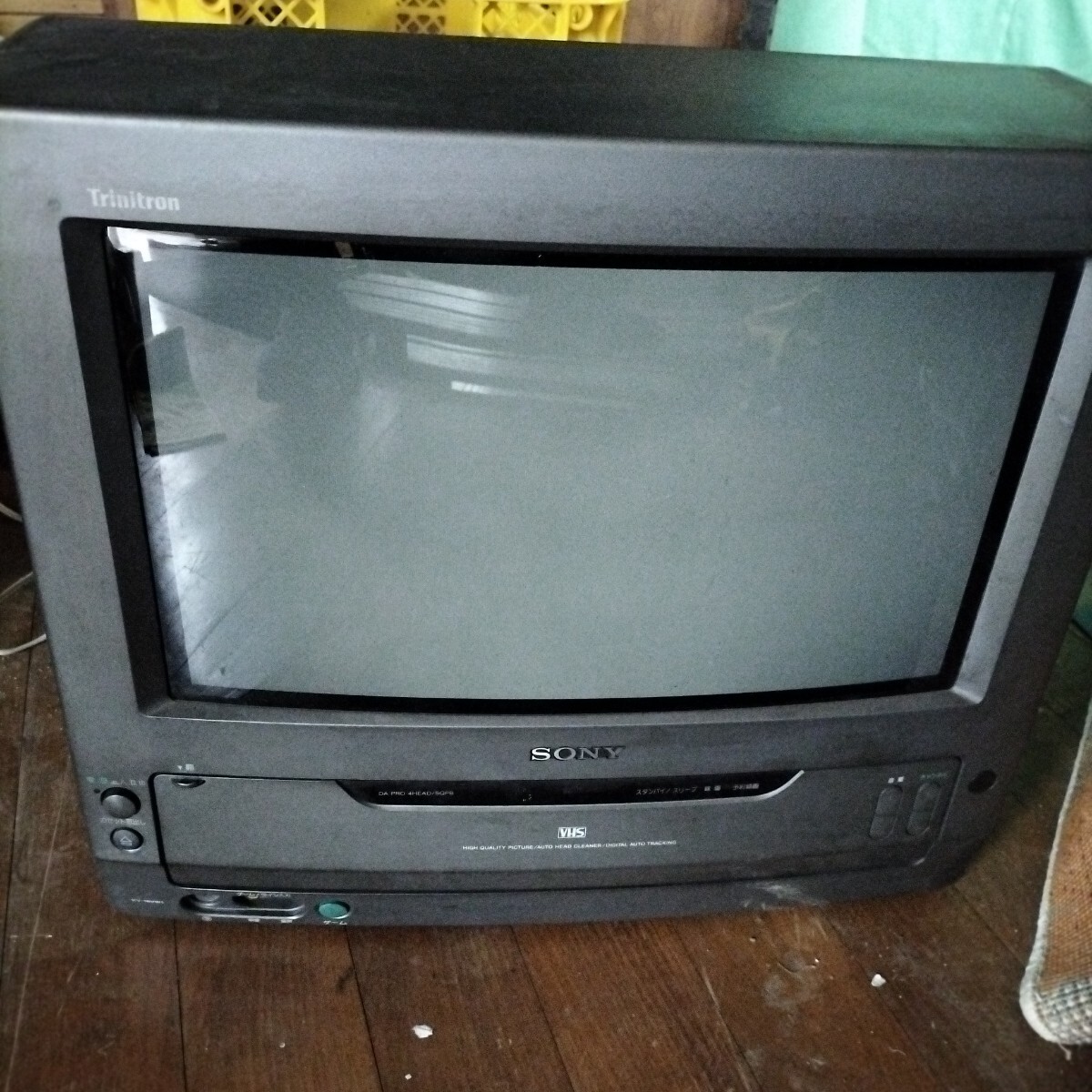 SONY KV-16VW1 Trinitron ブラウン管テレビ 動作品 カラーテレビ 昭和