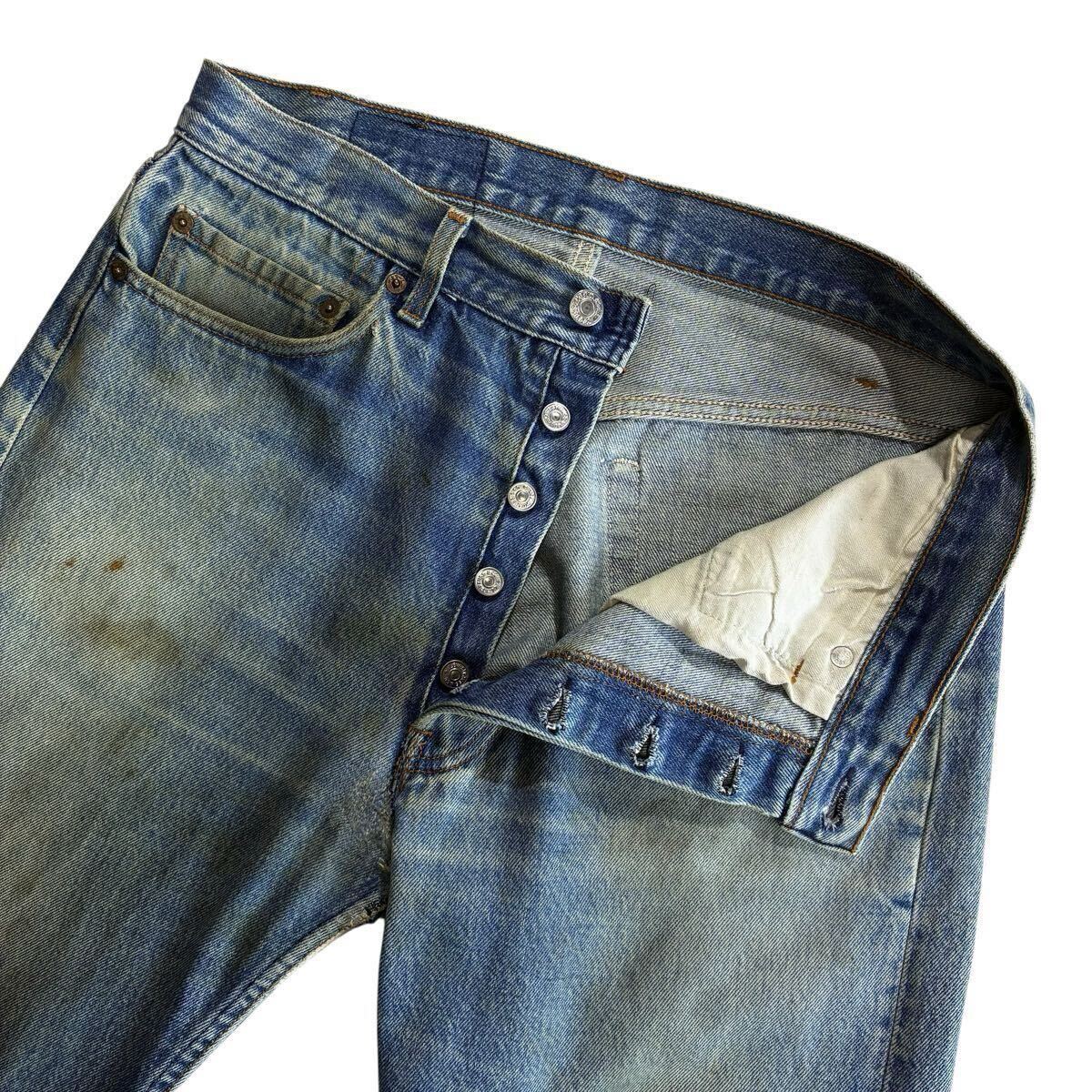 美色☆ハチマル 80s USA製 Levis 501 W34L31 ゴールデンサイズ