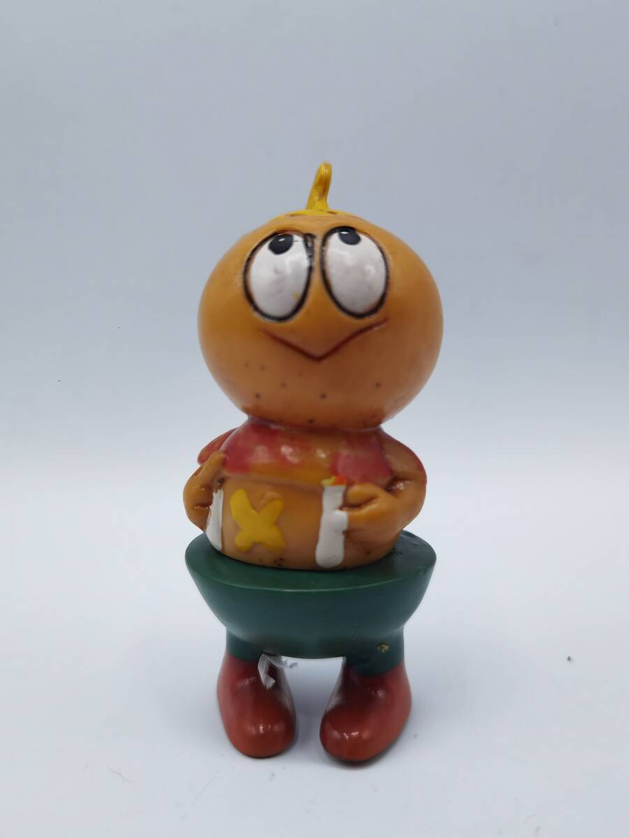 B12： チビラくん ペンダント 10cm 【ブルマァク 当時物 ソフビ 円谷