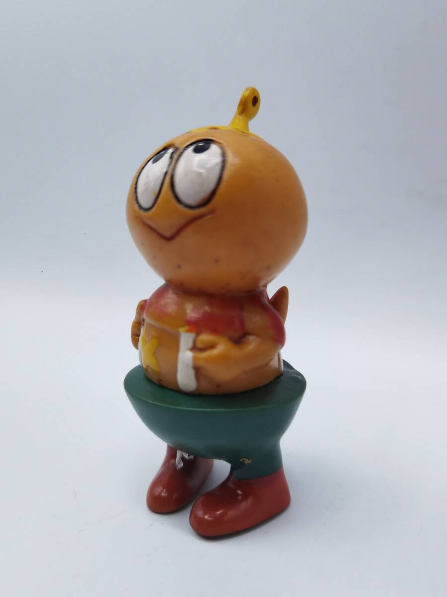 B12： チビラくん ペンダント 10cm 【ブルマァク 当時物 ソフビ 円谷