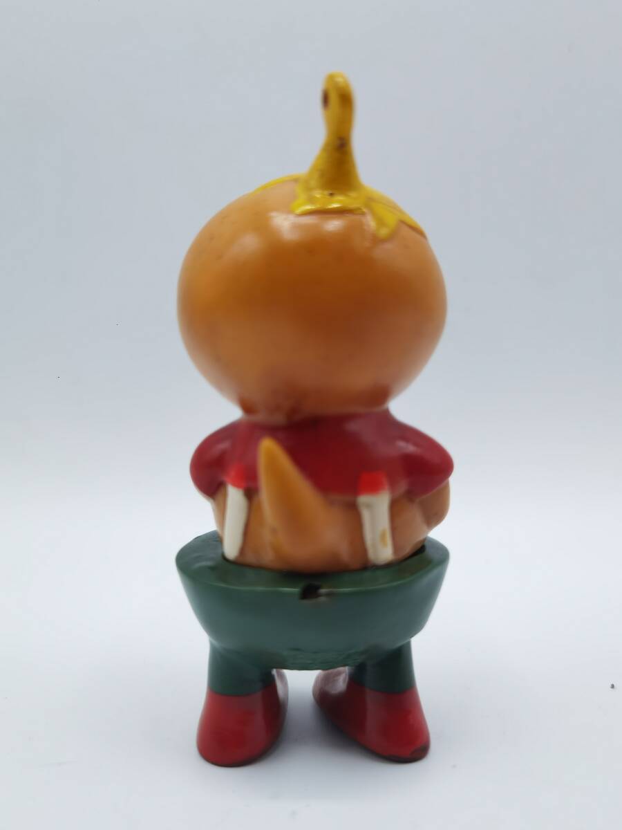 B12： チビラくん ペンダント 10cm 【ブルマァク 当時物 ソフビ 円谷