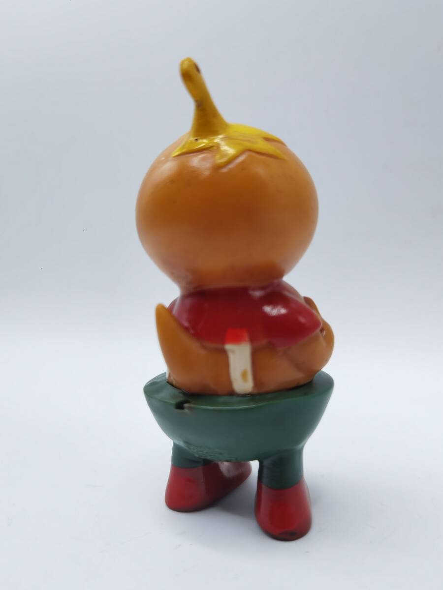 B12： チビラくん ペンダント 10cm 【ブルマァク 当時物 ソフビ 円谷
