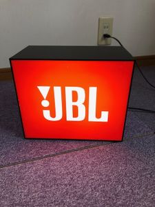 オーディオ機器 【幻想的に光るJBL】JBLロゴライト 3Dアクリル