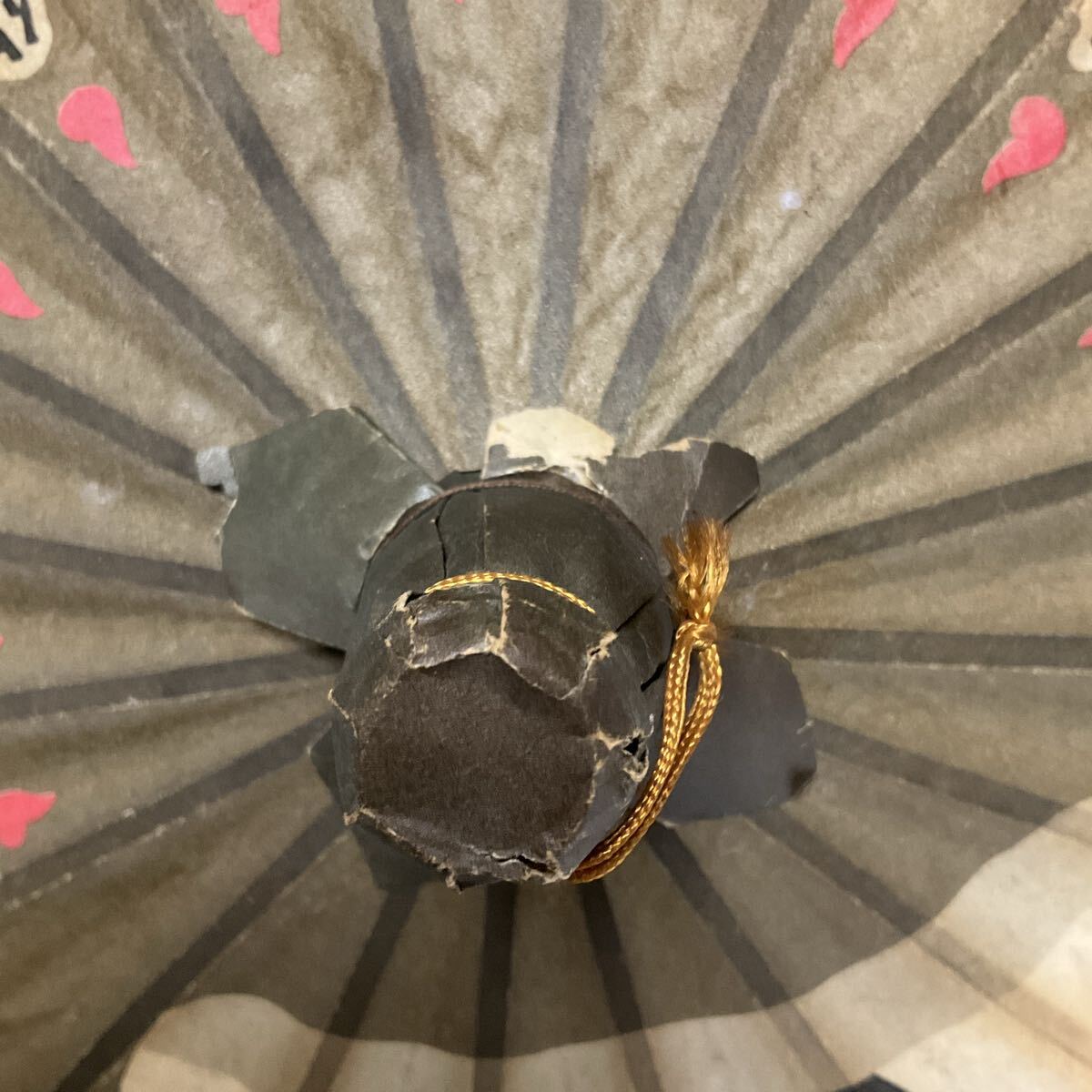 昭和レトロ からかさおばけ 趣味の和傘本舗 小道具 アンティーク 番傘