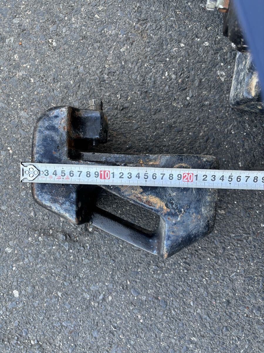 トラクター ウェイト 錘 おもり 20kg 2個 三菱 パーツ クボタ ヤンマー
