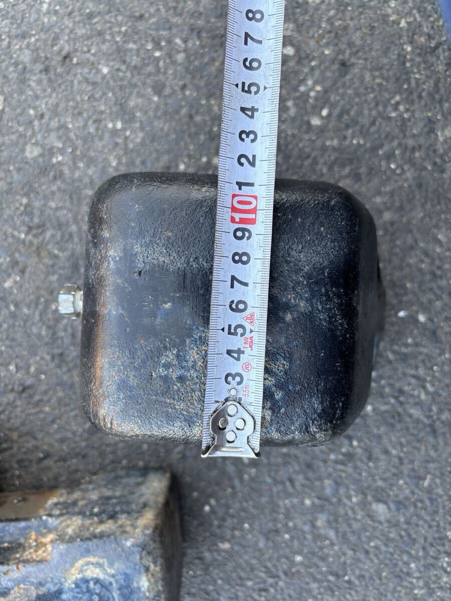 トラクター ウェイト 錘 おもり 20kg 2個 三菱 パーツ クボタ ヤンマー