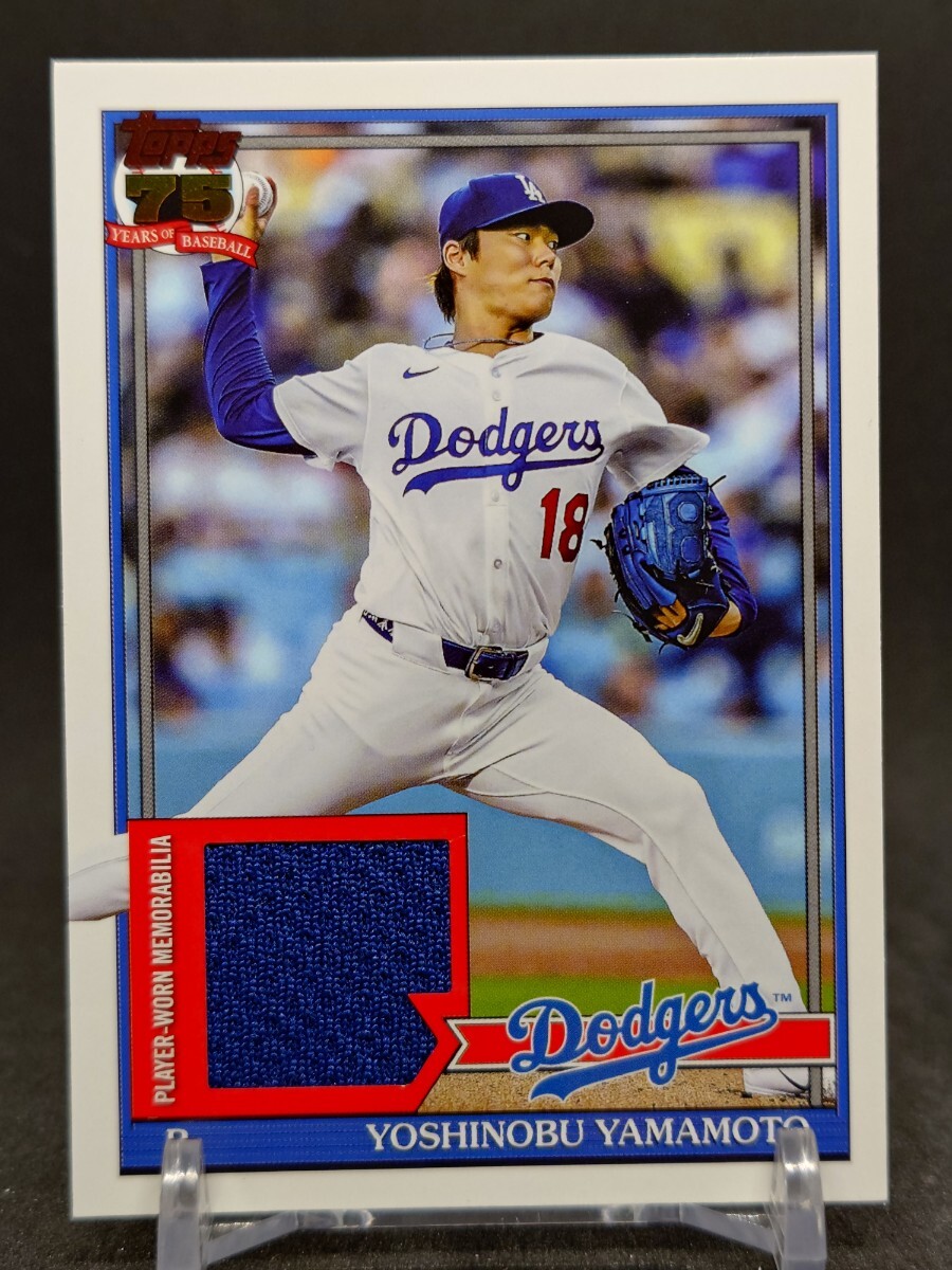 山本由伸 2026 Topps Series1 1991 Relic 91R-YY Yoshinobu Yamamoto