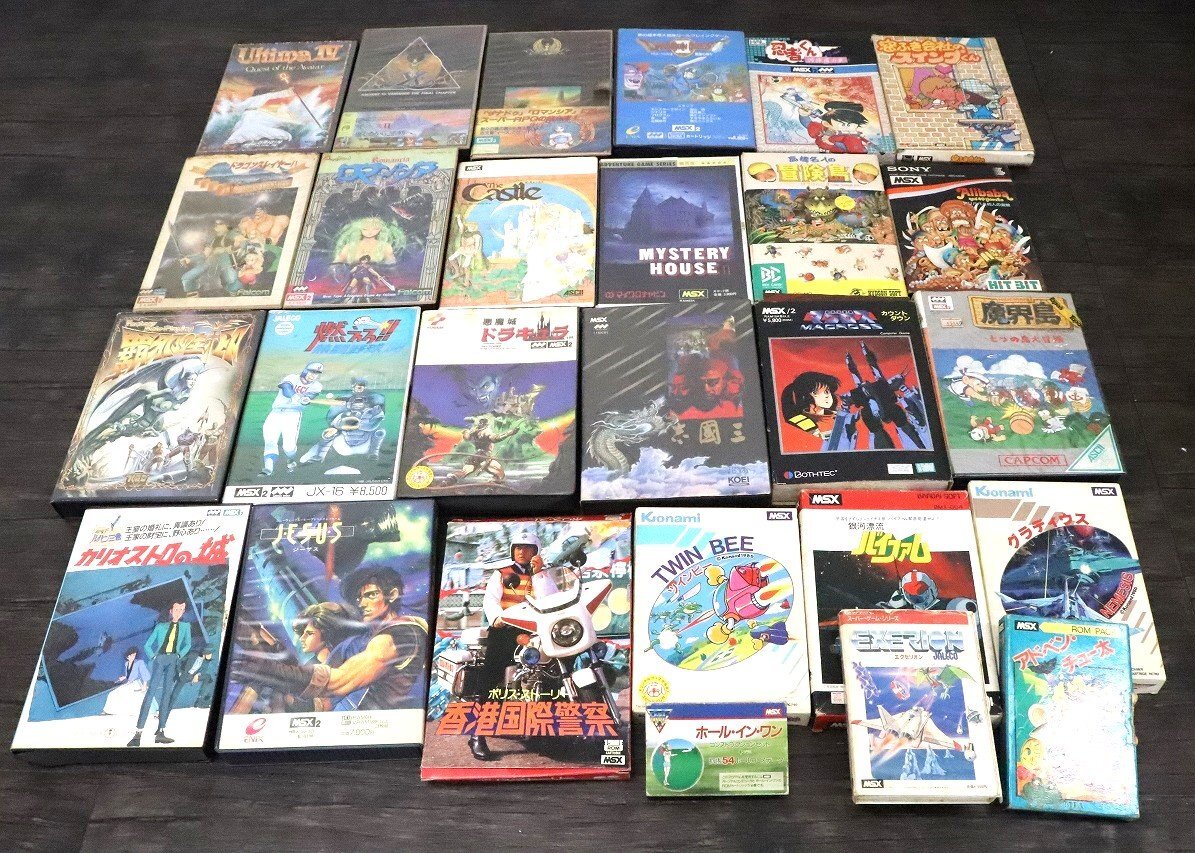 MSX ソフトの値段と価格推移は？｜362件の売買データからMSX ソフトの