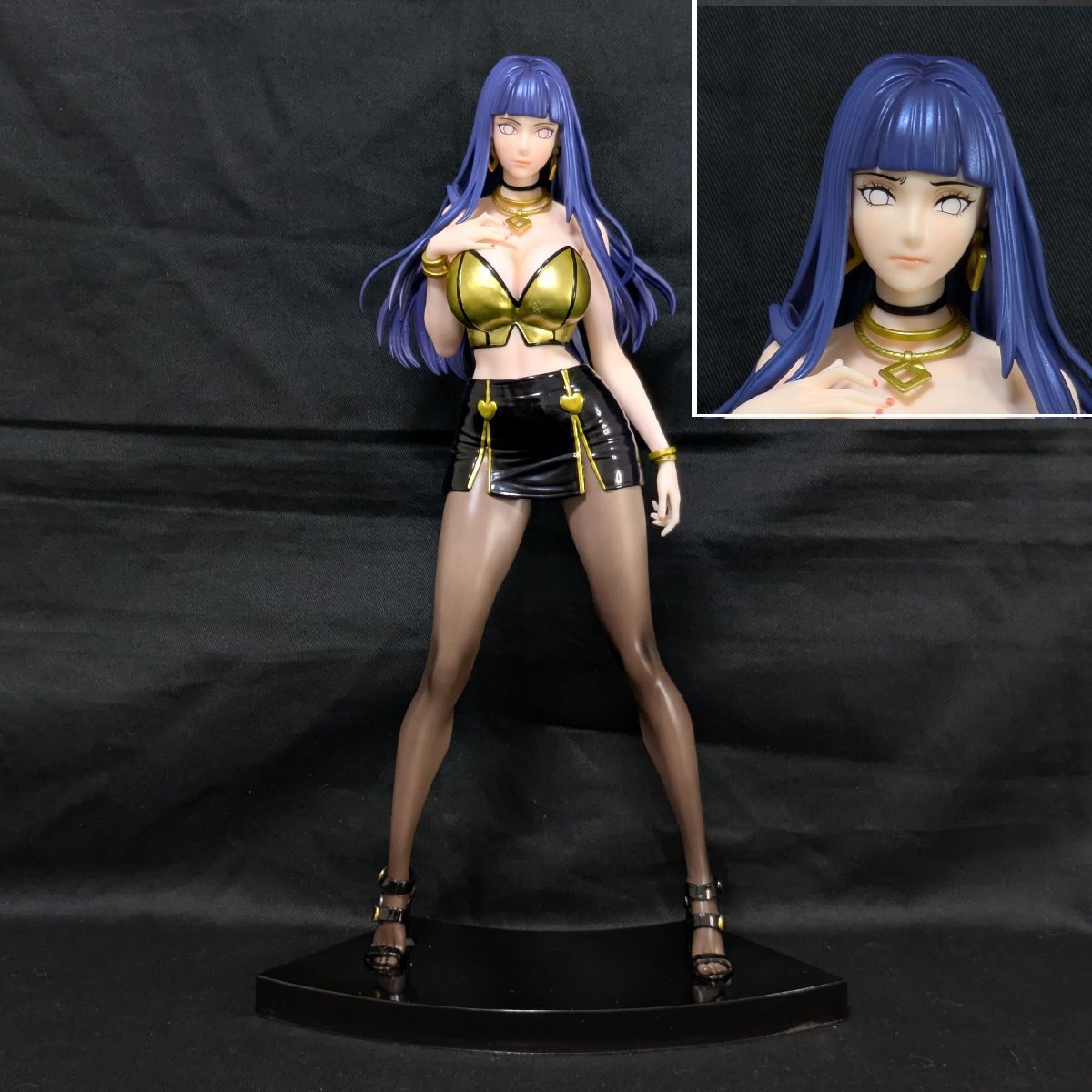 ◇ NARUTO【 日向ヒナタ 2フェイス クラブVer.】 34㎝◇完成品