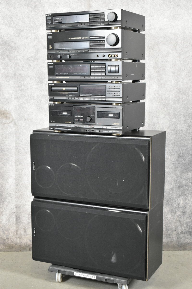 G】SONY ST-V750TV/TA-V750/SEQ-V750/CDP-V750/TC-V750/SS-V750AV