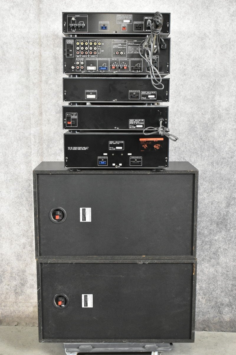 G】SONY ST-V750TV/TA-V750/SEQ-V750/CDP-V750/TC-V750/SS-V750AV