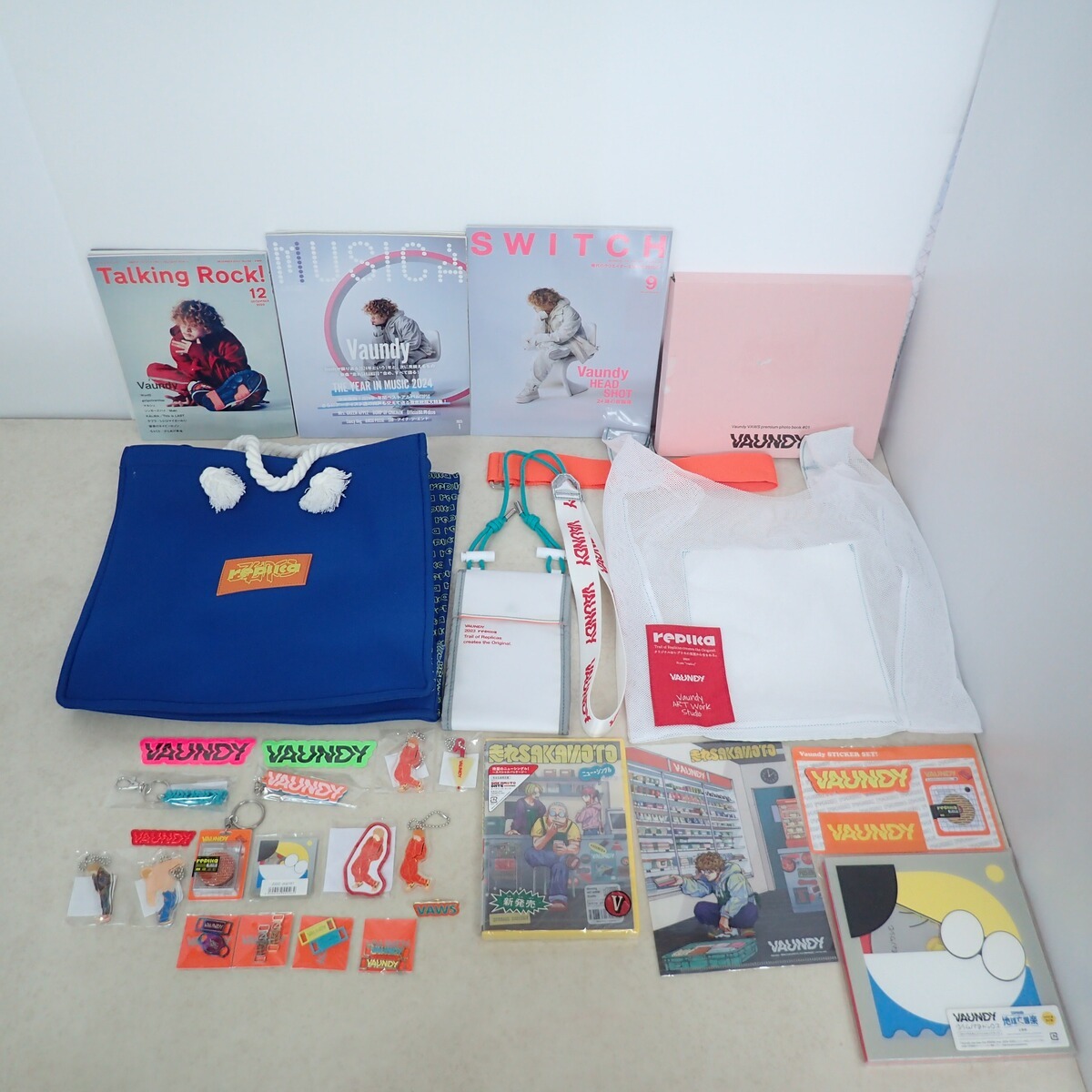 VAUNDY グッズ 書籍/バッグ/ステッカー/キーホルダー/デュブレセット
