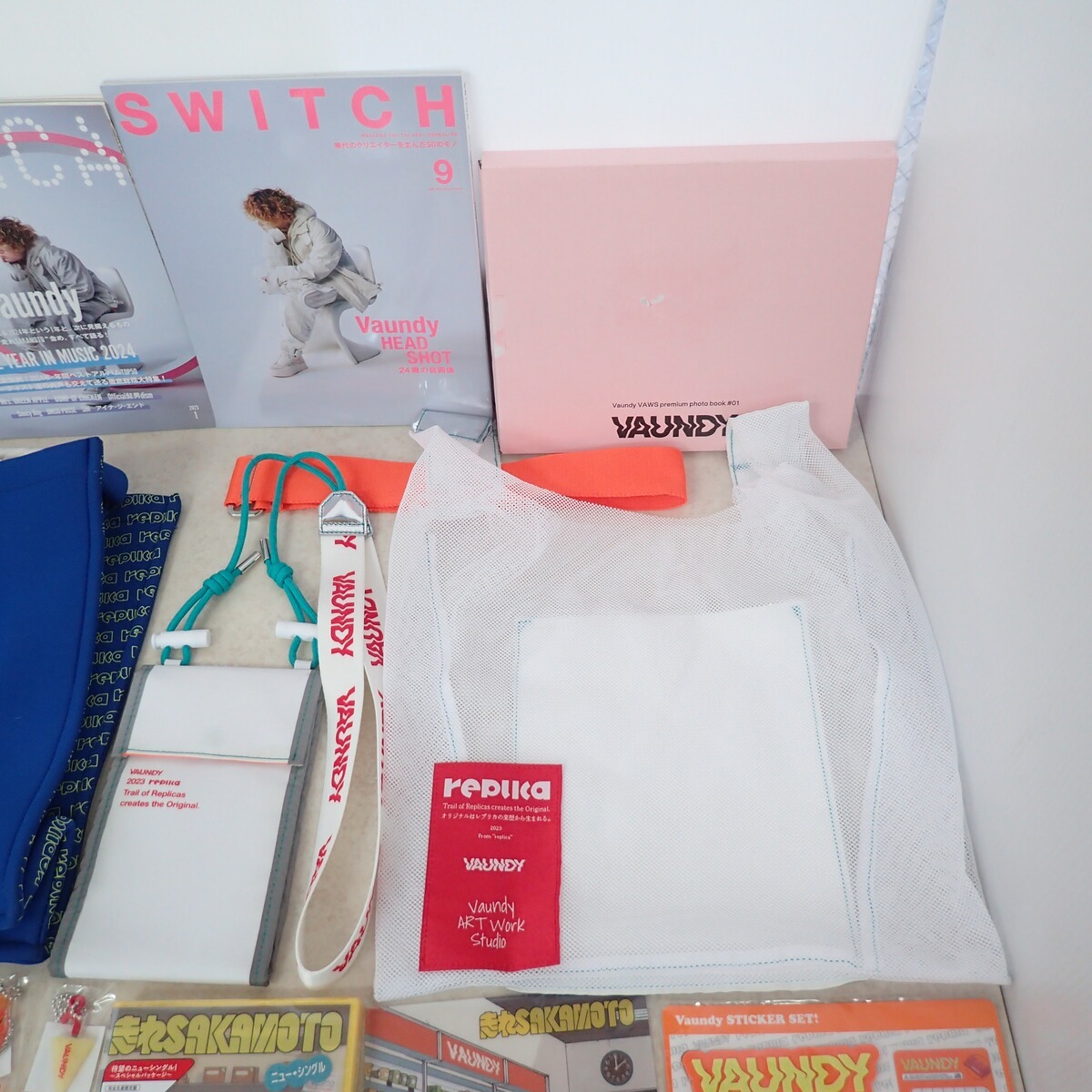 VAUNDY グッズ 書籍/バッグ/ステッカー/キーホルダー/デュブレセット
