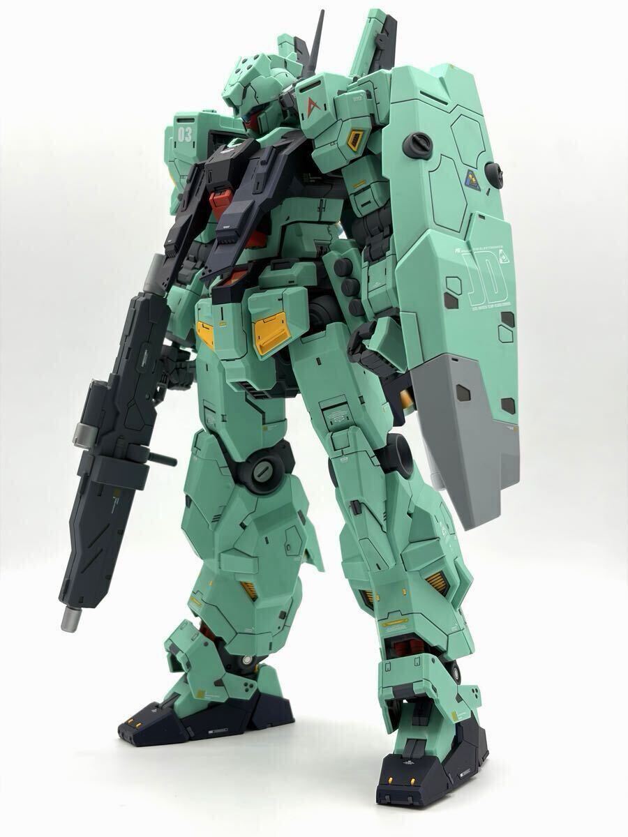 改修塗装済み完成品 RGM-88X ジェダ アムロ専用機 海外製 検)BANDAI MG