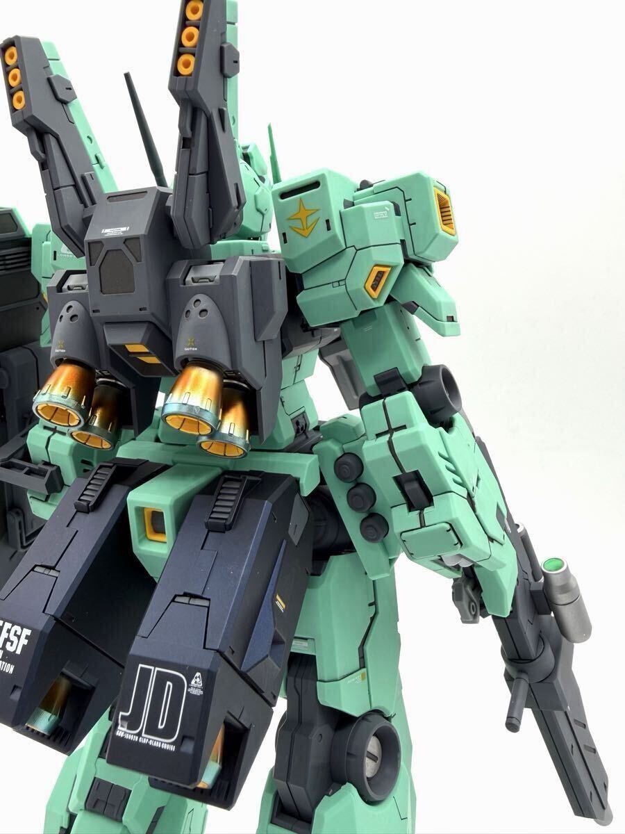MG ジェダ　塗装済み完成品 改修塗装済み完成品 RGM-88X ジェダ アムロ専用機 海外製 検)BANDAI MG