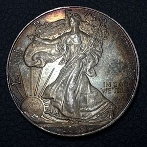 リバティ 1ドル 銀貨のYahoo!オークション(旧ヤフオク!)の相場・価格を