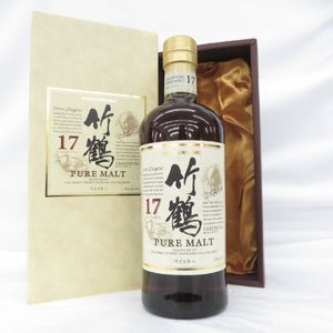 竹鶴 17年(箱あり)の平均価格は35,035円｜ウイスキーの価格相場・買取価格