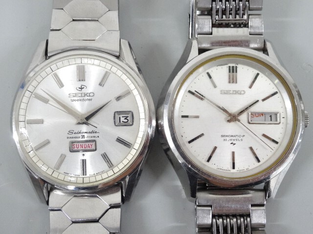 ジャンク 2点セット まとめて SEIKO セイコー マチック ウィーク